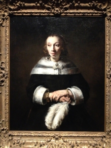 Late-Rembrandt-Rijksmuseum-Portret-van-vrouw-met-struisvogelveer