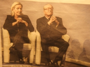 Paps en Dochterlief Le Pen
